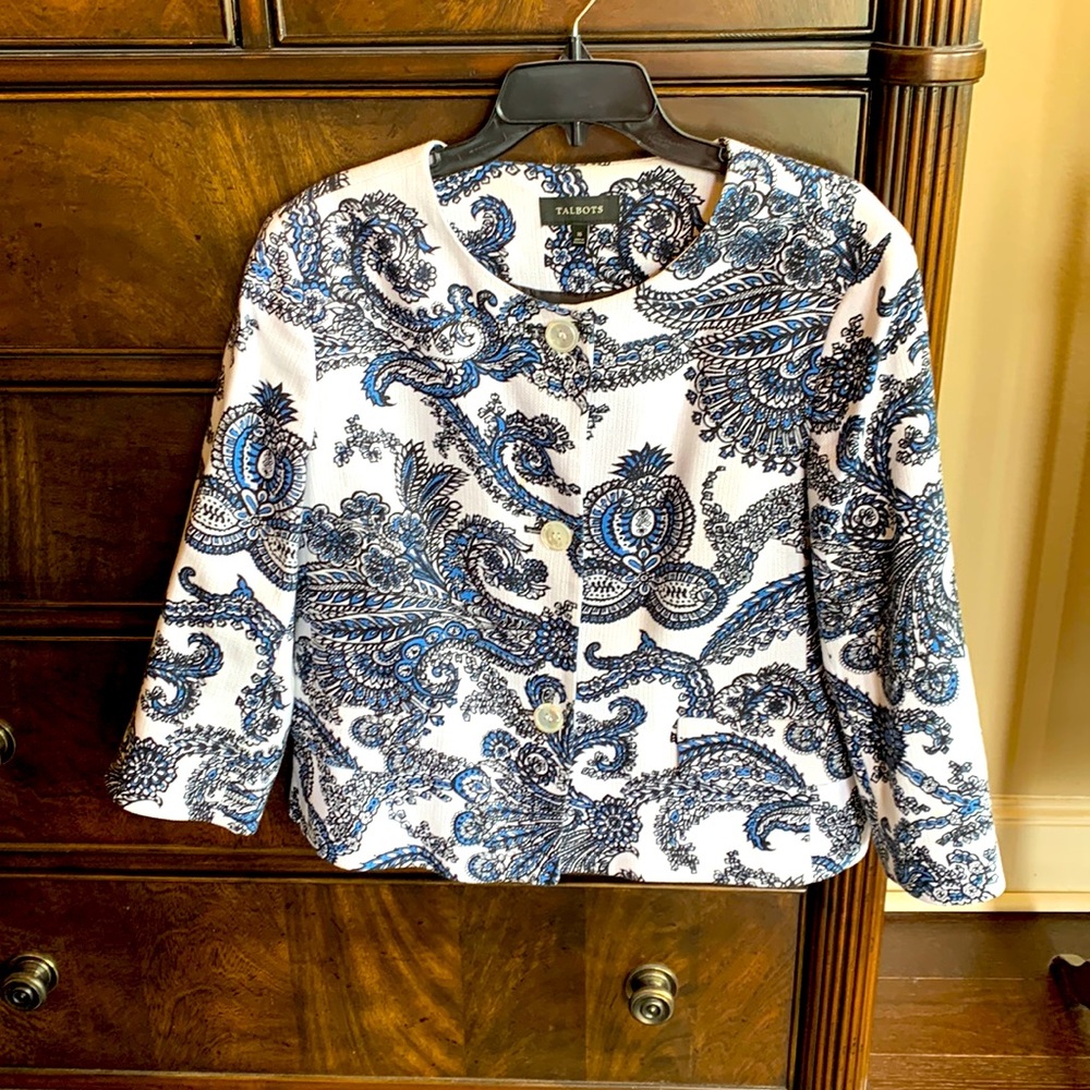 Talbot paisley jacket